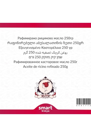 Elito Rafine Hint Yağı 250 G