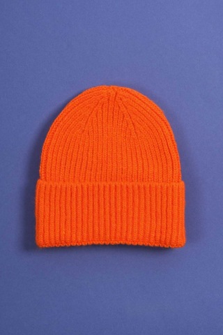 Buly Fitilli Örme Bere Orange