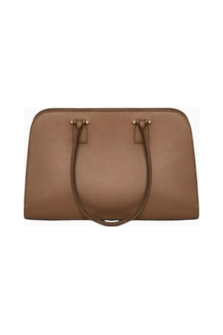 Strathberry Maxi Georgia Tote Çanta Clay, Geniş Ve Şık Tasarım Omuz Çantası Kahverengi