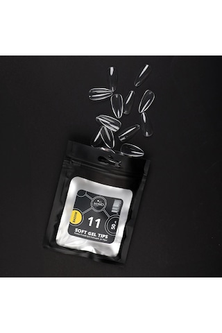 Momo Professional Soft Gel Tips Badem No:11 50'li