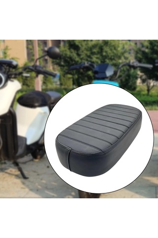 Homyl Bisiklet Aksesuarları Deri Yumuşak Yolcu Sele Yetişkin Siyah