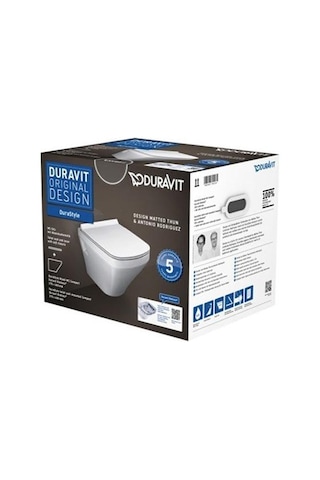 Duravit Klozet Özel Kutulu Durastyle Asma  Kapak Dahil 45363900A1