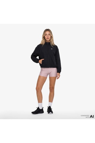 Under Armour Rival Woven Kadın Siyah Ceket 1389631