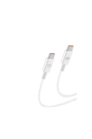 Linktech T463e Eco 45w Turbo 67-120w Type-c To Type-c Kablolu Şarj Aleti -