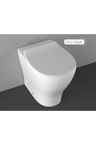 ISVEA SOLUZIONE II SLIM KLOZET KAPAĞI - YAVAŞ KAPANAN - 40H40200I ISVEA SOLUZIONE II SLIM KLOZET KAPAĞI - YAVAŞ KAPANAN - 40H40200I
