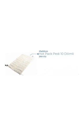 Hot Pack Pedi 10 Dilimli 28x50 CM