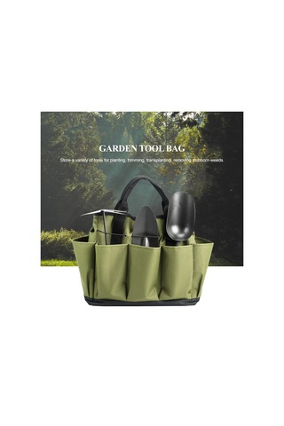 Leezsing Cepli Bahçe Tote Çantası Bahçe Aletleri Seti Düzenleyici El Aletleri Saklama Çantası Çim Bahçe Çantası Cer Diğer
