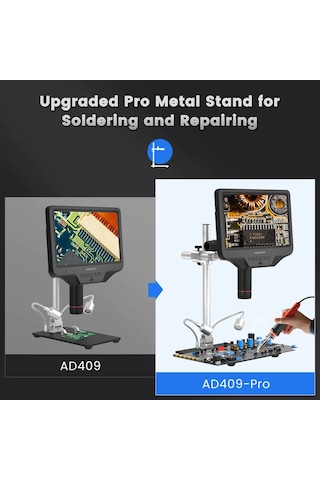 Andonstar Ad409 Pro 1080p 3d Hdmı Dijital Mikroskop