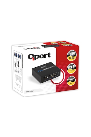 Q-spl4 Full Hd 1 Giriş 4çıkışlı Hdmı Splıtter Sinyal Çoğaltıcı
