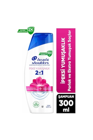 Head & Shoulders İpeksi Yumuşaklık 2si1 Arada Şampuan 300 ML