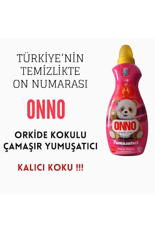 Onno Orkide Kokulu Çamaşır Yumuşatıcı 4 Adet X 60 Yıkama 4'lü Set