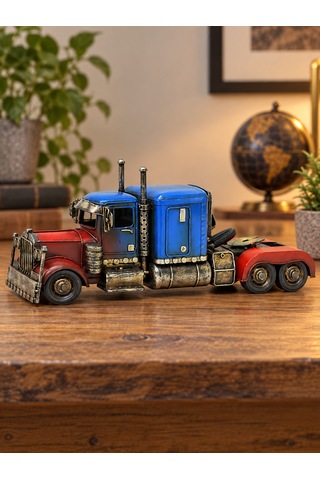 Dekoratif Metal Tır Ford Classic Kamyon Retro Renk