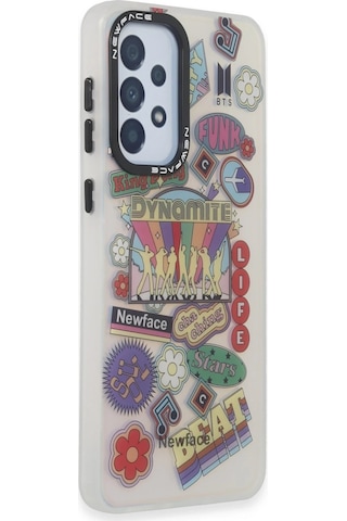 Newface Samsung Galaxy Uyumlu A33 5g Kılıf Estoril Desenli Kapak - Estoril Glblseme - 99 - 14 Estoril - 14