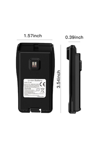 Bl-a88 Type-c Batarya 3.7v 1200mah Baofeng E88 Telsiz Bataryası, E88 Telsiz Pili.