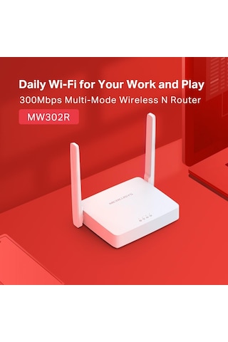 Mercusys Mw302r 300mbps Wıfı N Router
