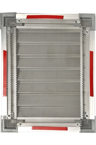45 X 50 Alüminyum Krom Eloksal Banyo Wc Havalandırma Panjuru