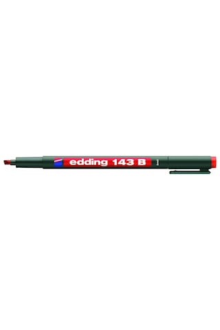Edding 143 B Permanent Kırmızı Asetat Kalemi Kırmızı