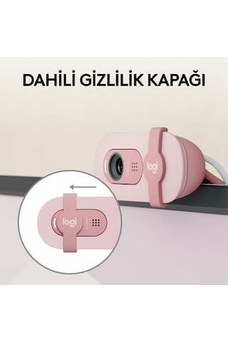 Full Hd 1080p Web Kamerası - Gizlilik Kapaklı