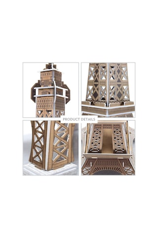 C044H Cubic Fun Eyfel Kulesi 3 Boyutlu Puzzle.