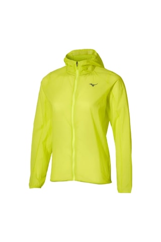 Mizuno Tech Light Hodded Jacket Kadın Yağmurluk Sarı Çok Renkli