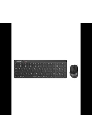 A4 Tech Fg2400 Aır2 Siyah, Fstyler, 2.4ghz Mini Kablosuz, Türkçe Q, Sessiz Klavye Mouse Set Diğer