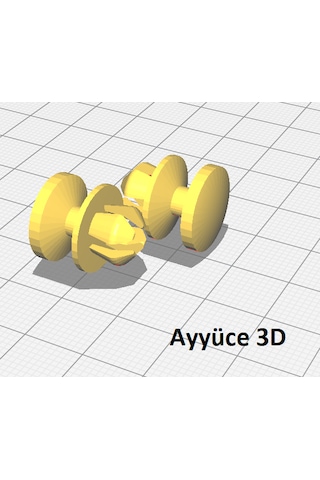 Ayyüce 3d, Kia Picanto Bagaj Pandizot Askı İpi Klipsi 05-07 2x