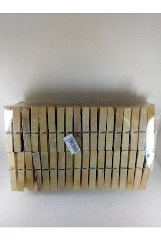 Tahta Mandal Yaylı Ahşap Mandal 144 Adet