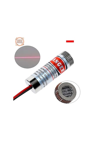 Kırmızı Çizgi Lazer Modül 5mw 650nm