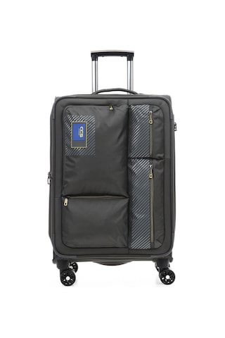 Ççs 600 Kumaş Orta Boy Valiz Gri Null Gri