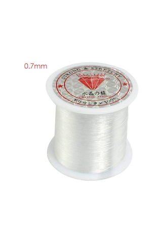 Reedark 0.7mm Şeffaf Nilon Balık İpi - Dıy Boncuklama Ve Örgü Malzemesi, Dayanıklı Plastiğiyle Uzun Kullanım Süresi