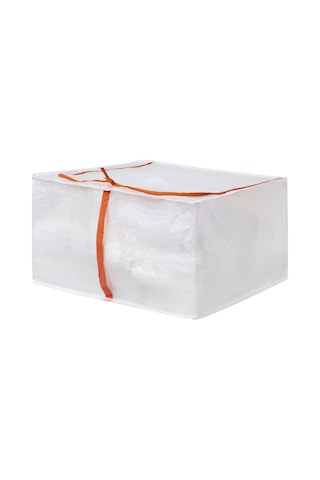 Ikea Parkla Saklama Hurcu 55 X 49 X 30 Cm Beyaz - Turuncu