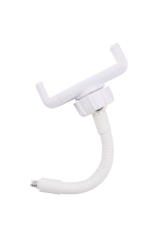 Puluz Sıkıştırma Tabanlı Esnek Klips Montaj Tutucusu Beyaz