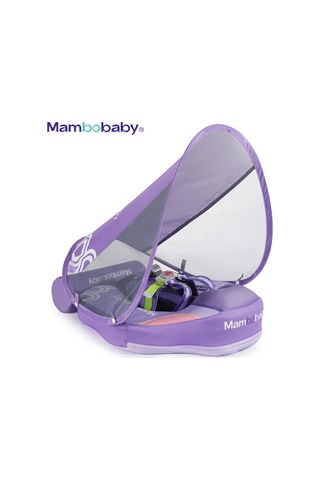 Mambobaby Şişme Olmayan Bebek Yüzme Şamandırası Yumuşak Mt3148pu-2 Mor