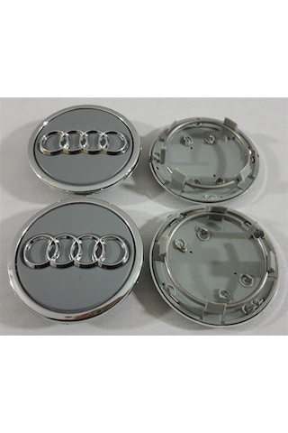 Audi Jant Göbeği 69mm / 58mm Gri 4 Adet, 4b0601170a , Audi Jant