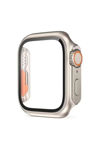 Apple Uyumlu  Watch 38mm - Watch Ultra 49mm Kasa Dönüştürücü Ve Ekran Koruyucu Zore Watch Gard 26