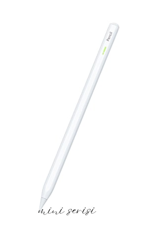 İpad Uyumlu Mini 2024 7. Nesil 8.3" Uyumlu Manyetik Şarj Olabilen Bluetooth Özellikli Stylus Tablet Kalemi