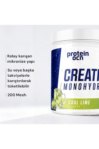 Creatine Cool Lime / 300g - 100 Servis Aromalı