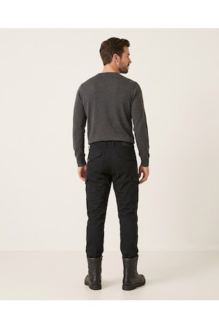 Durt Lostfrontier Braavo Aa Armourlite Denim Motosiklet Pantolonu Siyah