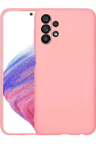 Ardemix Galaxy Uyumlu A13 4g Kılıf Mara Lansman Kapak - Pembe Açık Pembe Açık