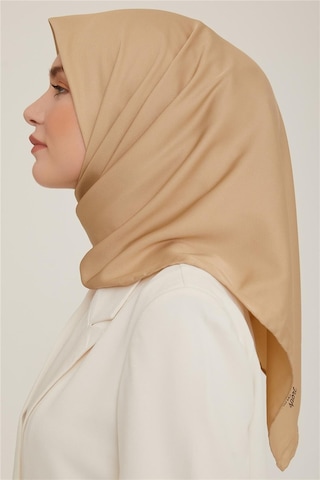 Armine Düz Twill Eşarp - Bej 777 - Bej 777