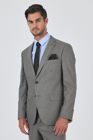 İmza Bej Mono Yaka Esnek 6 Drop Comfort Fit Classic Takım Elbise 1001250152 Bej