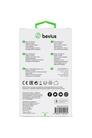 Dilaratrendhouse Lightning Beyaz 10w Kablolu Duvar Şarj Cihazı Bvs-ch416 Dlra Standart