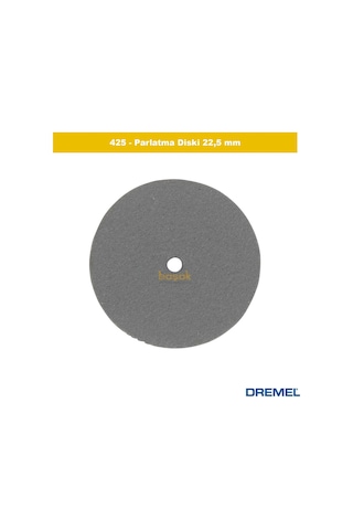 Dremel 425 Temizlik Ve Polisaj Diski 22,5 Mm 1 Adet