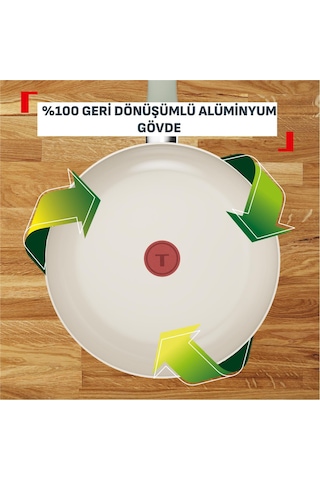 Tefal Re Cycle Tava - 24 Cm Yeşil