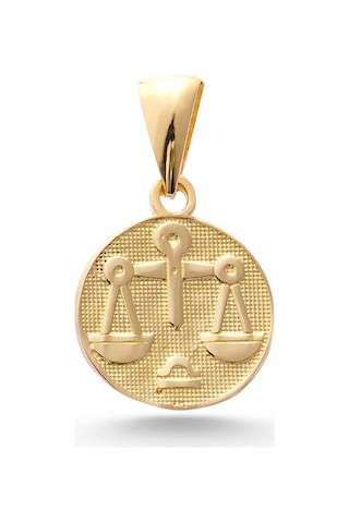 Sefa Gold 14 Ayar Altın Terazi Burcu Kolye Ucu