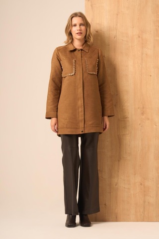 Ftz Women Kadın Süet Kap Camel 31268 Camel