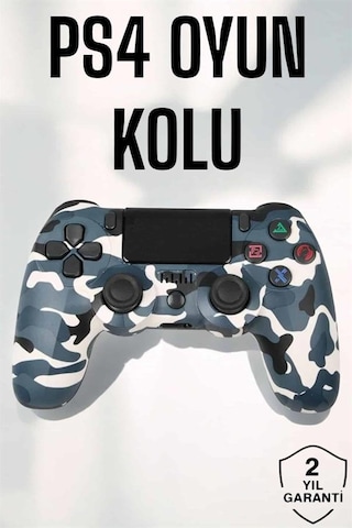 Ps4 Oyun Kolu Kamuflaj Desenli Joystick 20916161