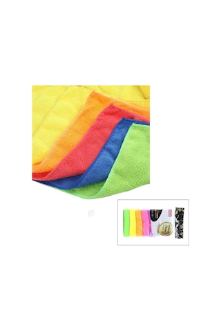 Lavanta 8pcs Mikrofiber Temizlik Bezi 5545