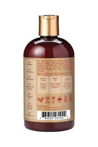 Shea Moisture Manuka Balı ve Mafura Yağı Nemlendirici Şampuan 384