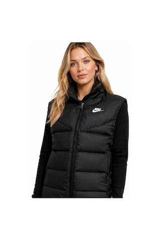 Nike Therma Fit Down Fill Womens Vest Kaz Tüyü Dolgulu Kadın Yelek Siyah